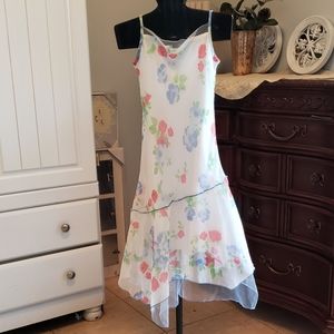 Girl's spring floral dress